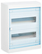 Распределительный шкаф Legrand Nedbox, 24 мод., IP40, навесной, пластик, прозрачная дверь, с клеммами - 1