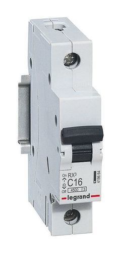 Автоматический выключатель Legrand RX3 1P 16А (C) 4.5кА