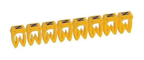 Маркер CAB 3 - для кабеля 0,5-1,5 мм² - заглавная буква N