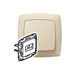 Розетка компьютерная RJ45 Cat.5 Legrand SUNO, слоновая кость