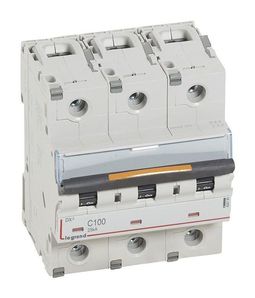 Автоматический выключатель DX³ 3P 100А (C) 25кА