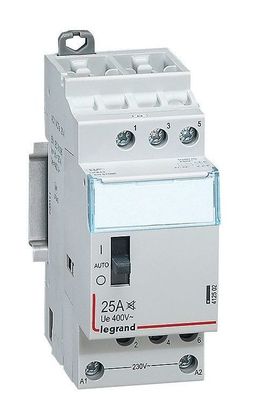 Модульный контактор CX³ 3P 25А 400/230В AC