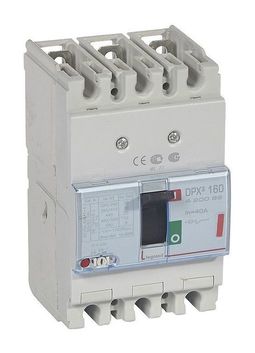 Силовой автомат DPX³ 160, термомагнитный, 36кА, 3P, 40А