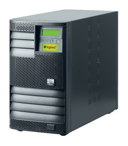  Одиночный шкаф без батарей - Megaline - однофазный модульный ИБП напольного исполнения - on-line - 5000 ВА